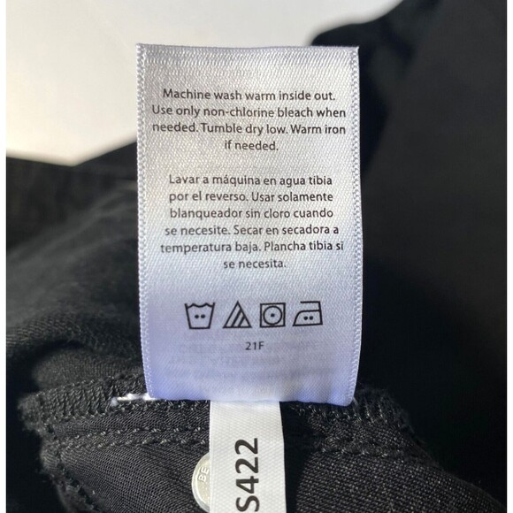 Free Assembly Jeans Women's Plus Size 18 Black The Full Wide Straight NWT - Picture 15 of 16